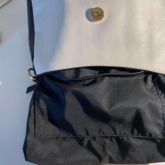 Nine West Black, Brown, and Cream Crossbody Bag - Picture 7 of 13